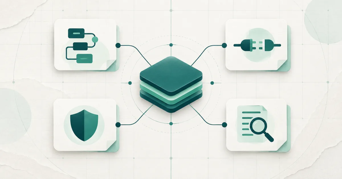 Revenue cycle platform evaluation map linking workflow scope, integration, security, and contract evidence.